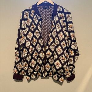 Scotch & Soda Patterned Reversible Jacket